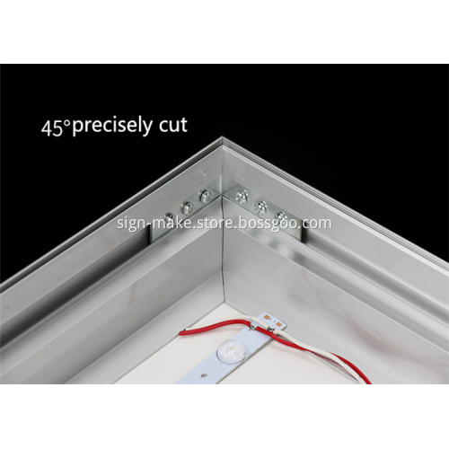 Advertising Framless Textile LED Light Boxes